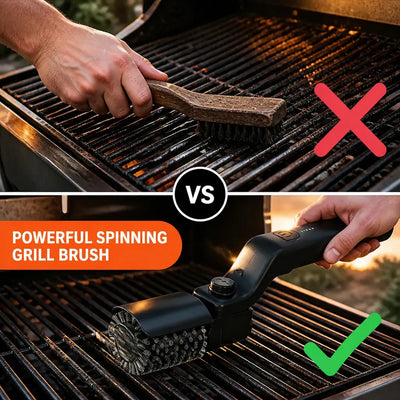 Cordless Electric BBQ Grill Brush