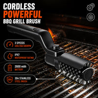 Cordless Electric BBQ Grill Brush