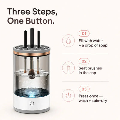 Electric Makeup Brush Cleaner