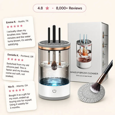 Electric Makeup Brush Cleaner