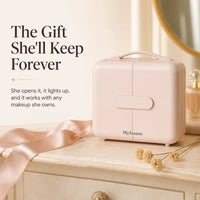 LED Lighted Makeup Vanity Case