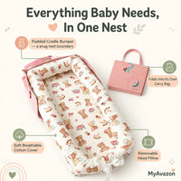 MyAvazon - Portable Baby Bassinet Bed